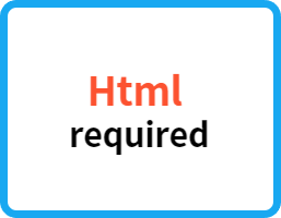 [html]input의 필수값을 지정하는 required